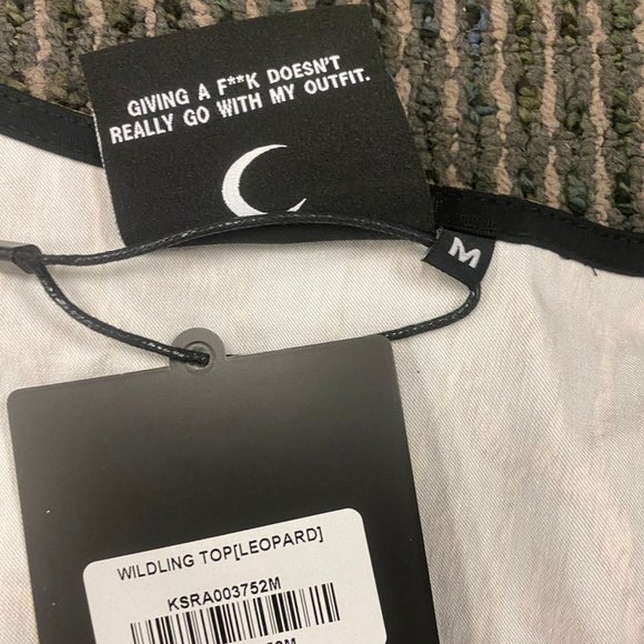 NWT - Killstar Wildin Leopard Print Tank Top - Picture 6 of 6